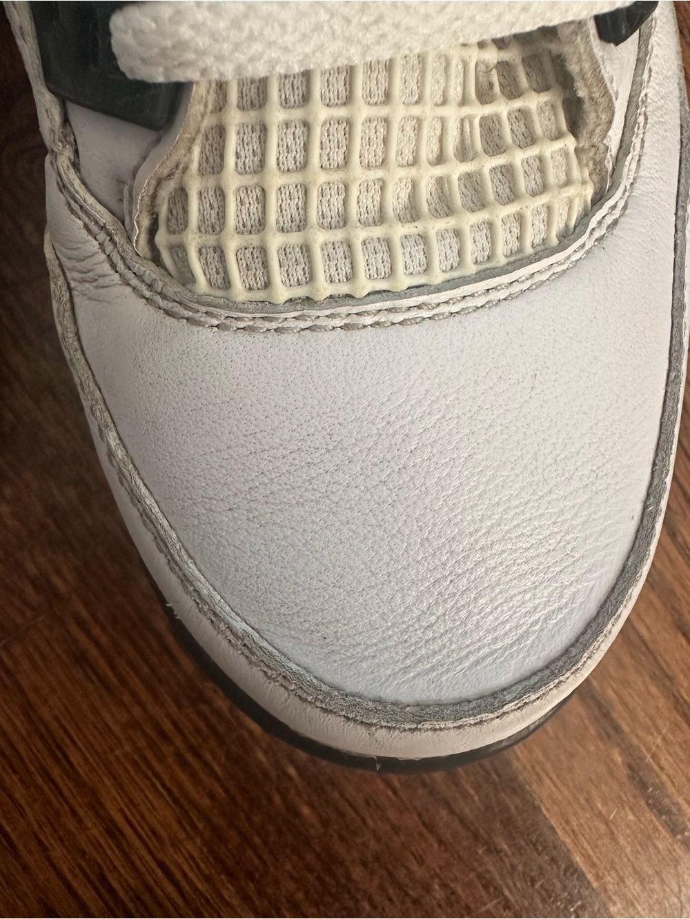 Air Jordan 4 Retro GS 'Red Cement' - youth 6.5 - Picture 6 of 14